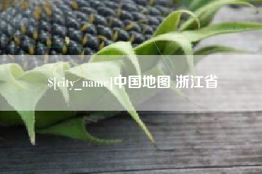 黄骅中国地图 浙江省