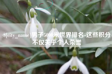 黄骅男子5000米世界排名-这些积分不仅关乎个人荣誉