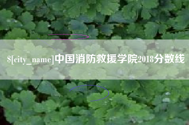 黄骅中国消防救援学院2018分数线