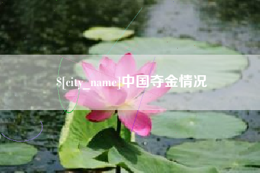 黄骅中国夺金情况