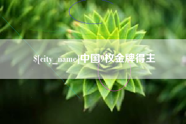 黄骅中国9枚金牌得主