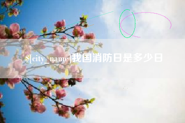 黄骅我国消防日是多少日
