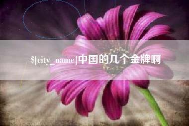 黄骅中国的几个金牌啊