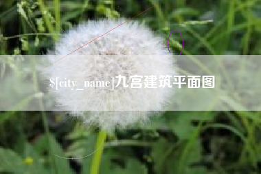 黄骅九宫建筑平面图