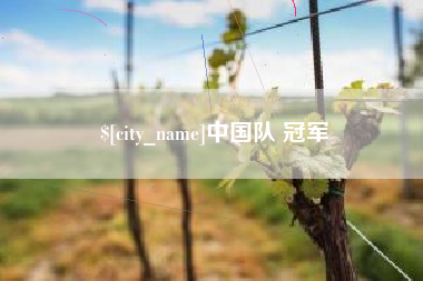 黄骅中国队 冠军