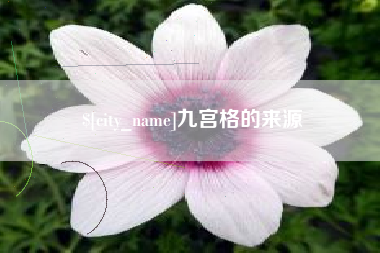 黄骅九宫格的来源