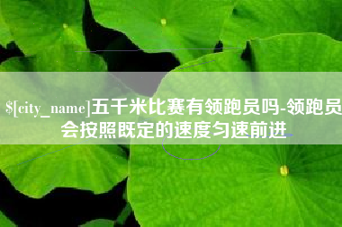 黄骅五千米比赛有领跑员吗-领跑员会按照既定的速度匀速前进