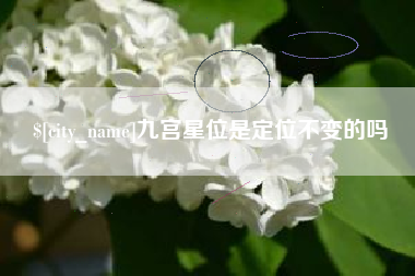 黄骅九宫星位是定位不变的吗