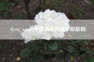 黄骅中国消防救援学院航拍