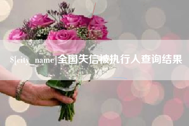 黄骅全国失信被执行人查询结果