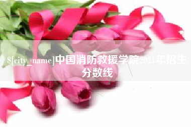 黄骅中国消防救援学院2021年招生分数线