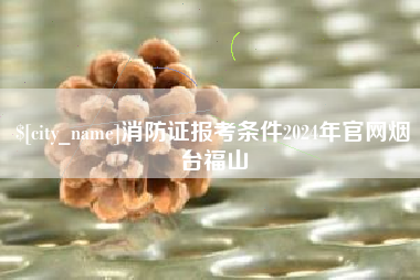 黄骅消防证报考条件2024年官网烟台福山