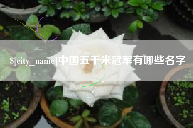 黄骅中国五千米冠军有哪些名字